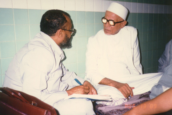 الشيخ عمر عبد الله الخطيب ـ سنغافورة 12/1/1410هـ ـ 13/8/1989م