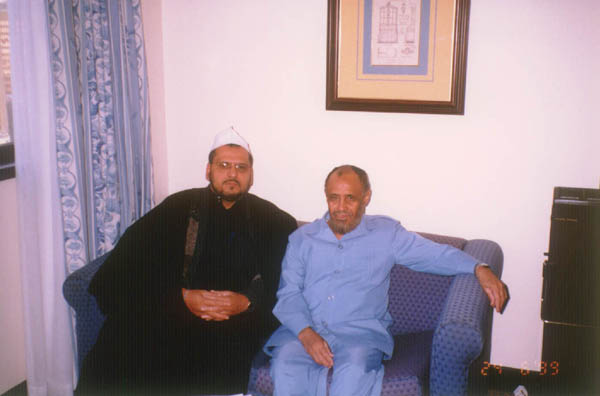 مع الشيخ ظافر النجار
