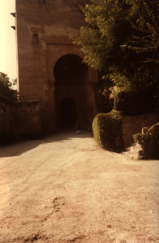 مدخل قصر الحمراء